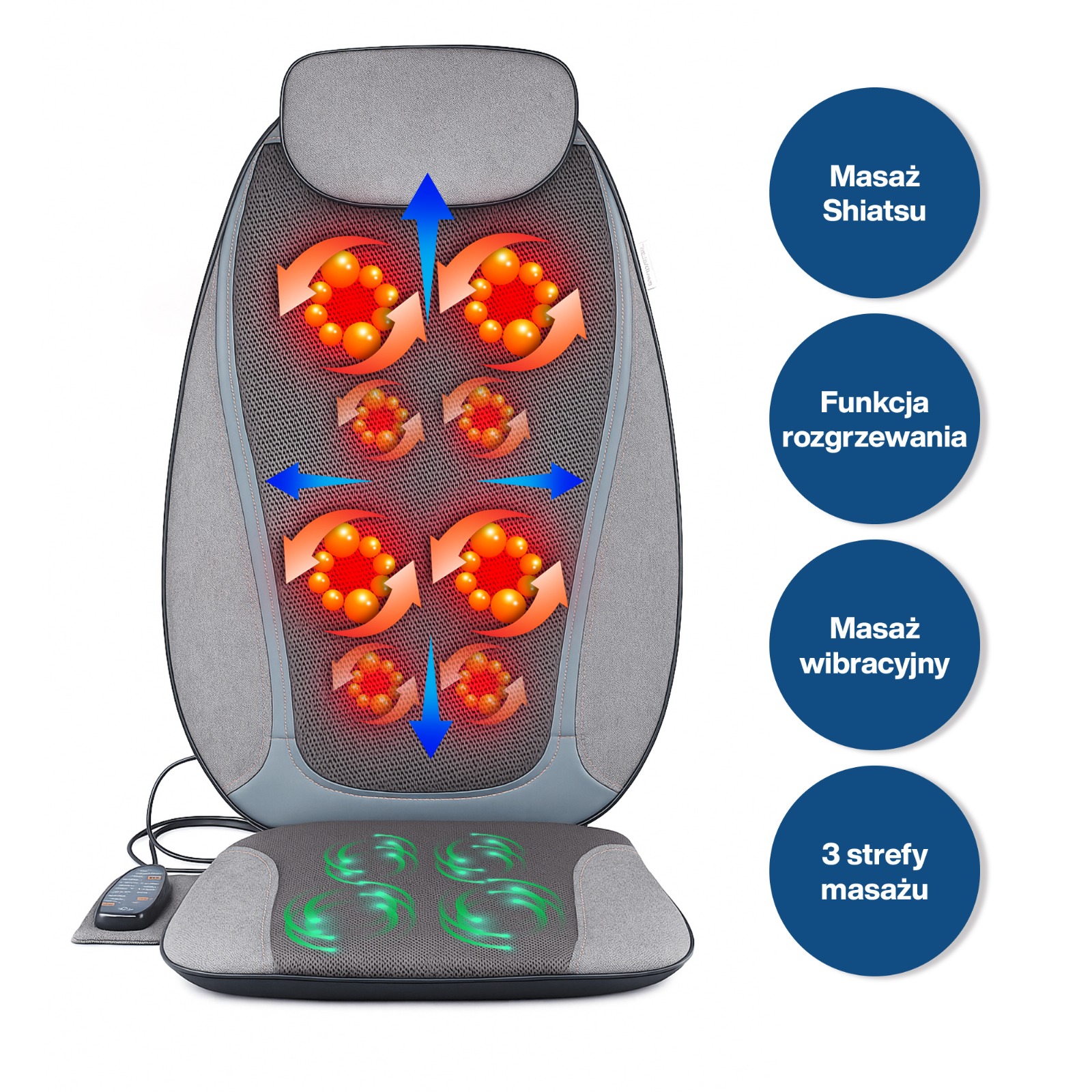 Mata masująca Cosy Shiatsu Medivon - obrazek 2