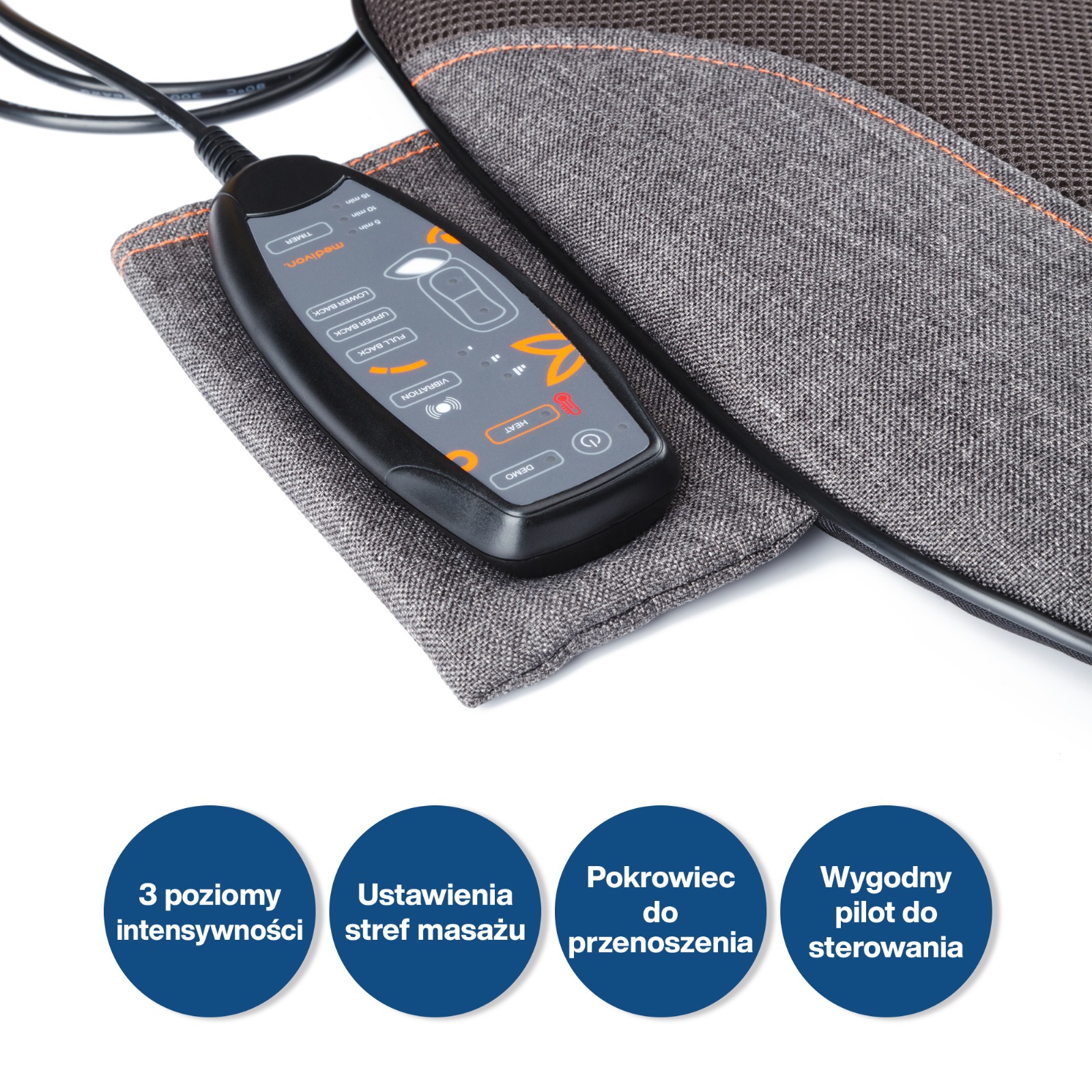 Mata masująca Cosy Shiatsu Medivon - obrazek 4