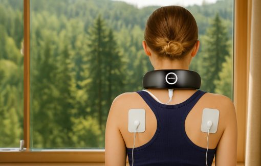 Medyczny masażer szyi i karku Smart EMS, elektrostymulator mięśni 2 w 1 - obrazek 7
