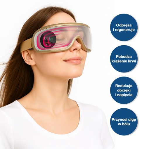 Masażer głowy, skroni i oczu Medivon Horizon PRO - obrazek 7