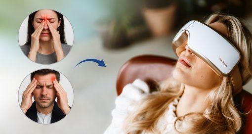 Masażer głowy, skroni i oczu Medivon Horizon PRO - obrazek 11