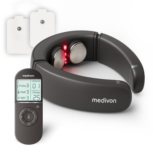 Medyczny masażer szyi i karku Smart EMS, elektrostymulator mięśni 2 w 1
