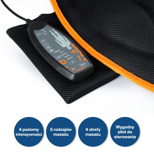 Mata masująca Medivon Cosy mesh Black - obrazek 4