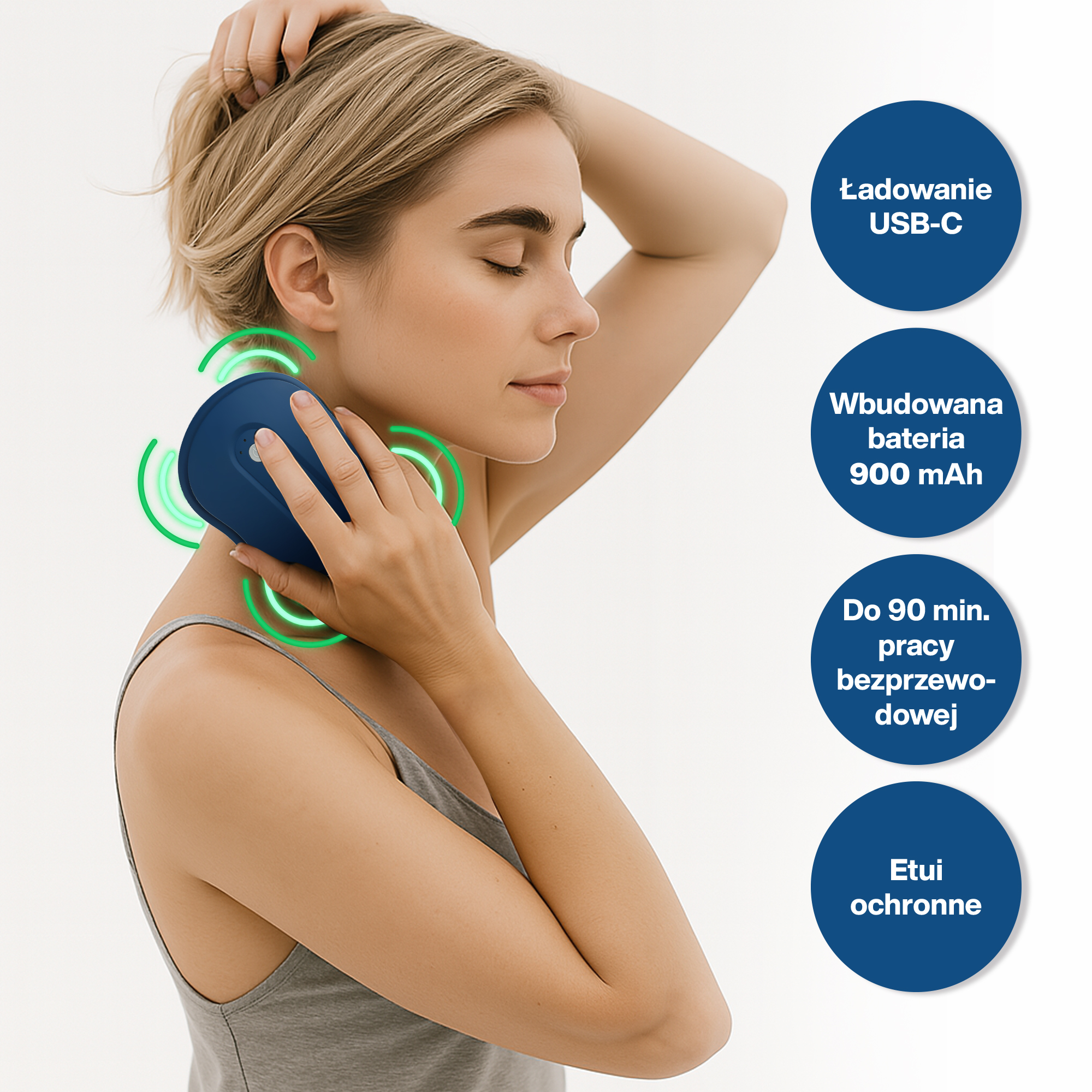 Medivon Neptun - masażer rolujący do skóry głowy - obrazek 5