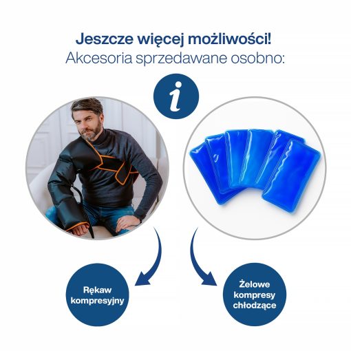 Medivon Portia - uciskowy masażer limfatyczny, masażer nóg do drenażu limfatycznego - obrazek 6