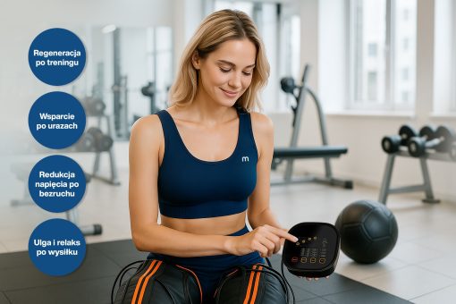 Medivon Portia - uciskowy masażer limfatyczny, masażer nóg do drenażu limfatycznego - obrazek 7