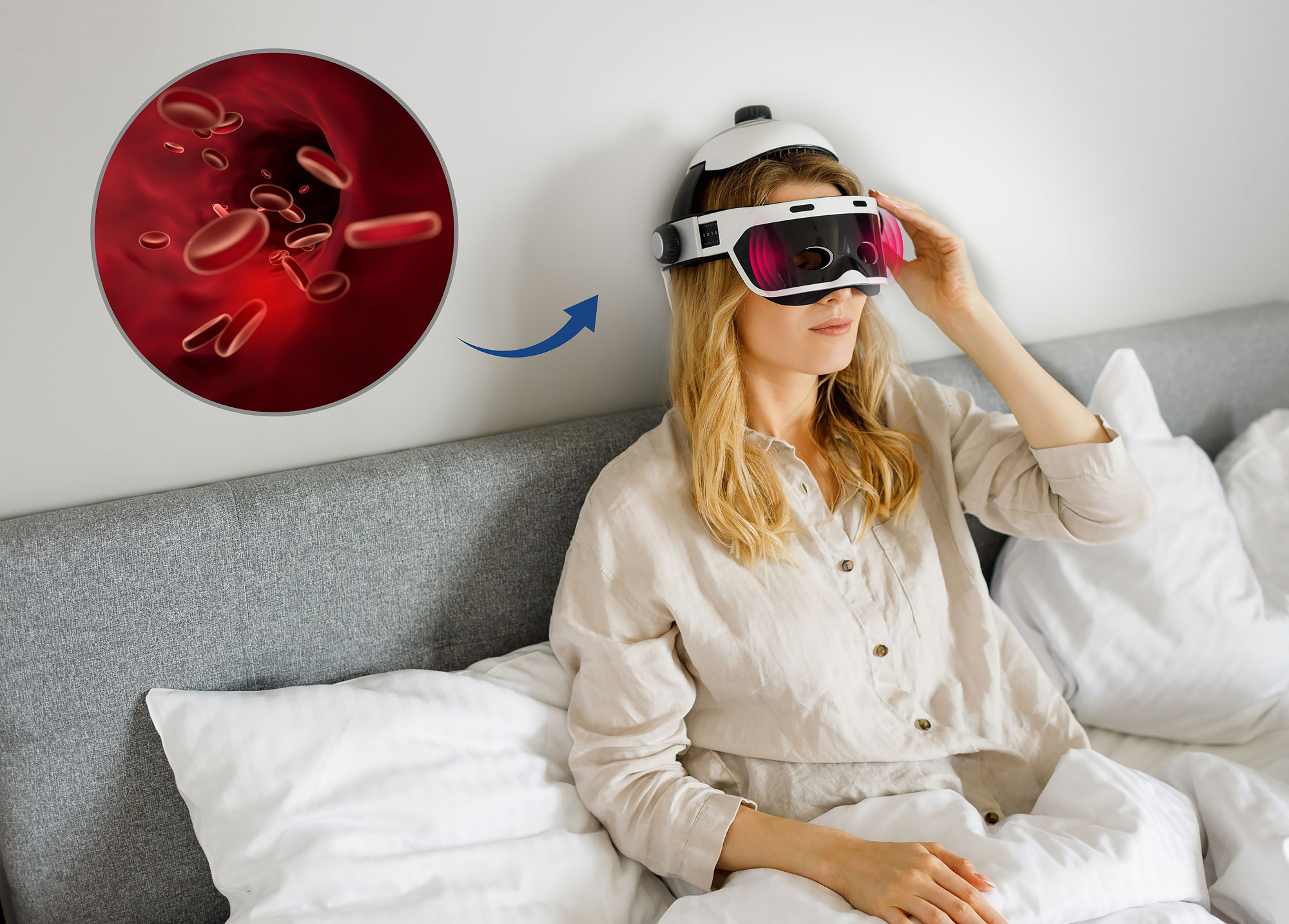 Medivon Hebe - masażer głowy, ciała i oczu, masażer akupresurowy, wibracyjny i powietrzny - obrazek 6