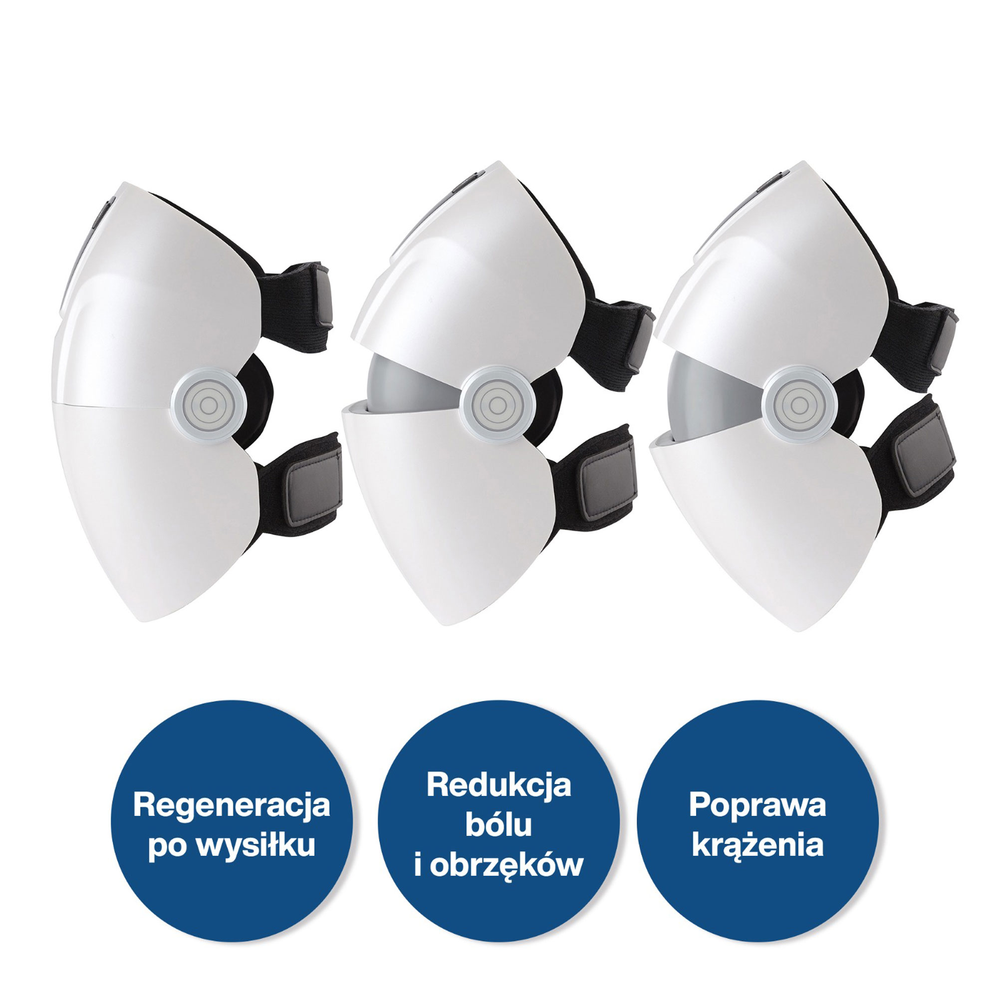 Medivon Knee PRO - uciskowy masażer kolan i łokci, masażer wibracyjny - obrazek 3