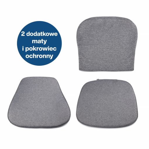 Powietrzna mata masująca do pleców i pośladków Medivon Aurora - obrazek 4