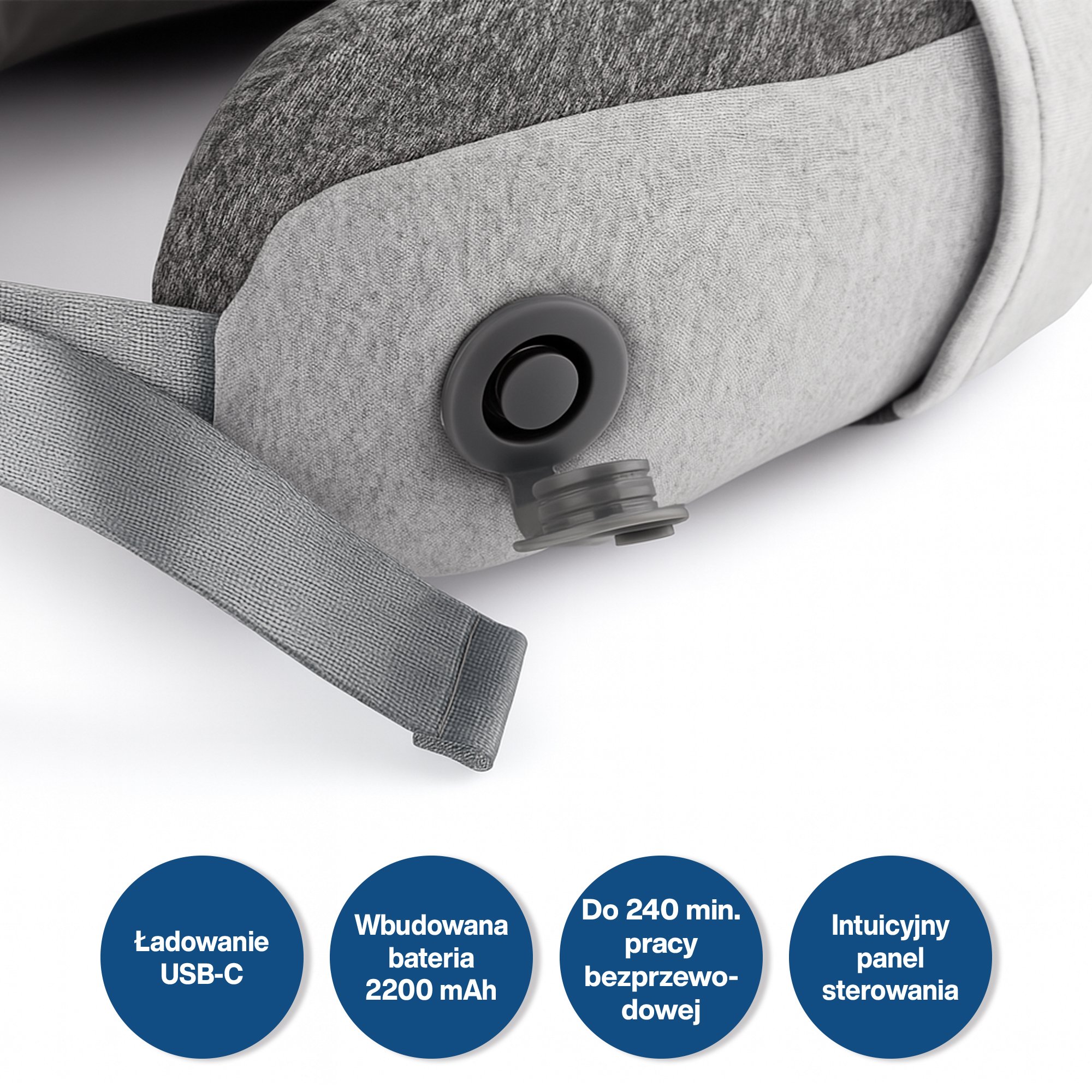 Kołnierz masujący shiatsu - Puffy - obrazek 5