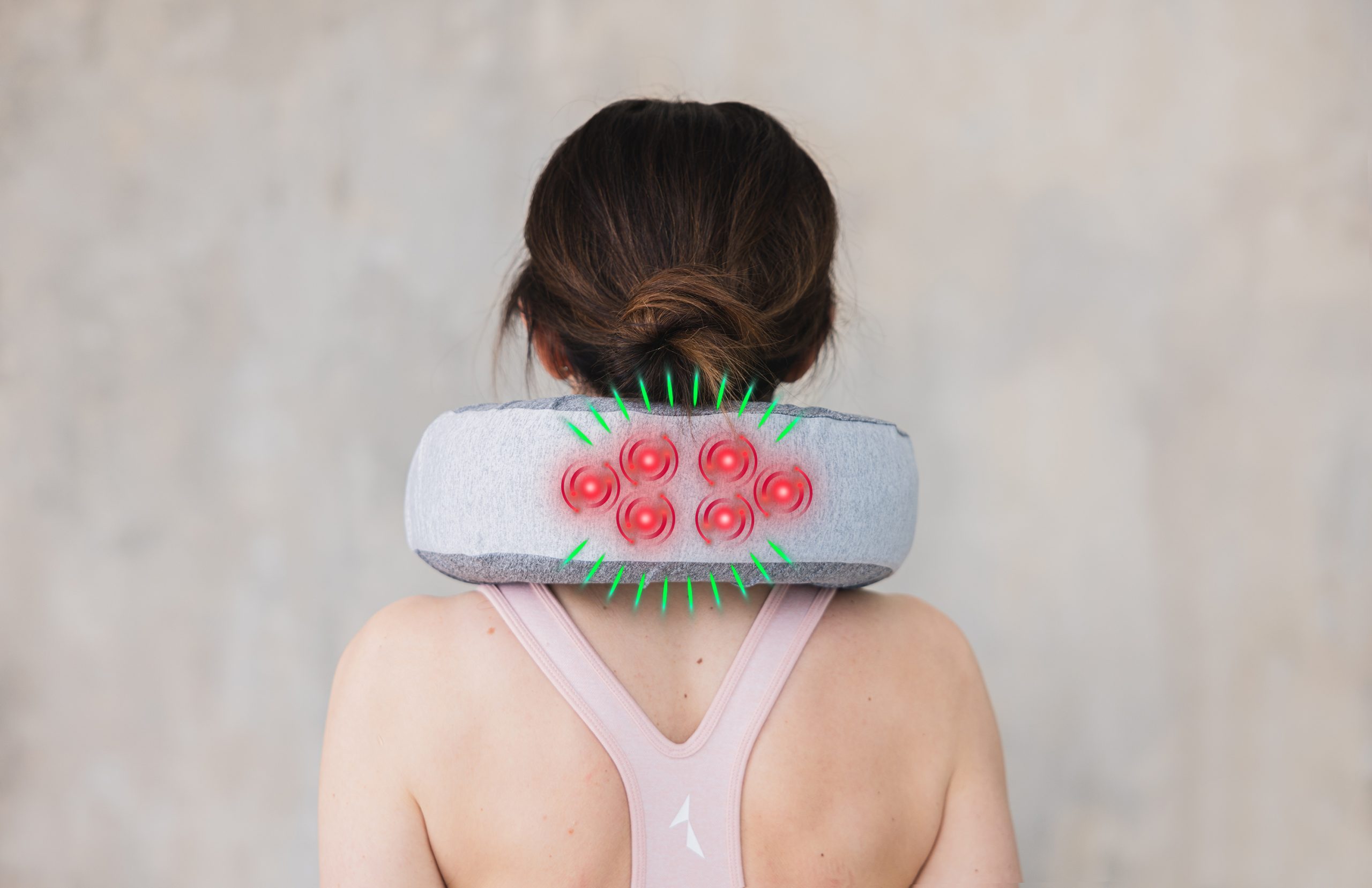 Kołnierz masujący shiatsu - Puffy - obrazek 7