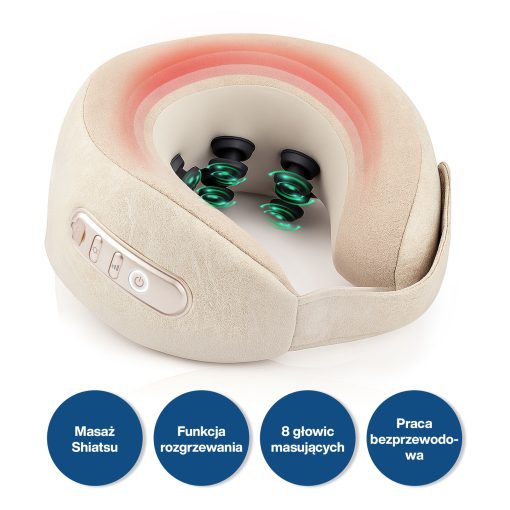 Medivon Calm masajeador de cuello inalámbrico con función de calor