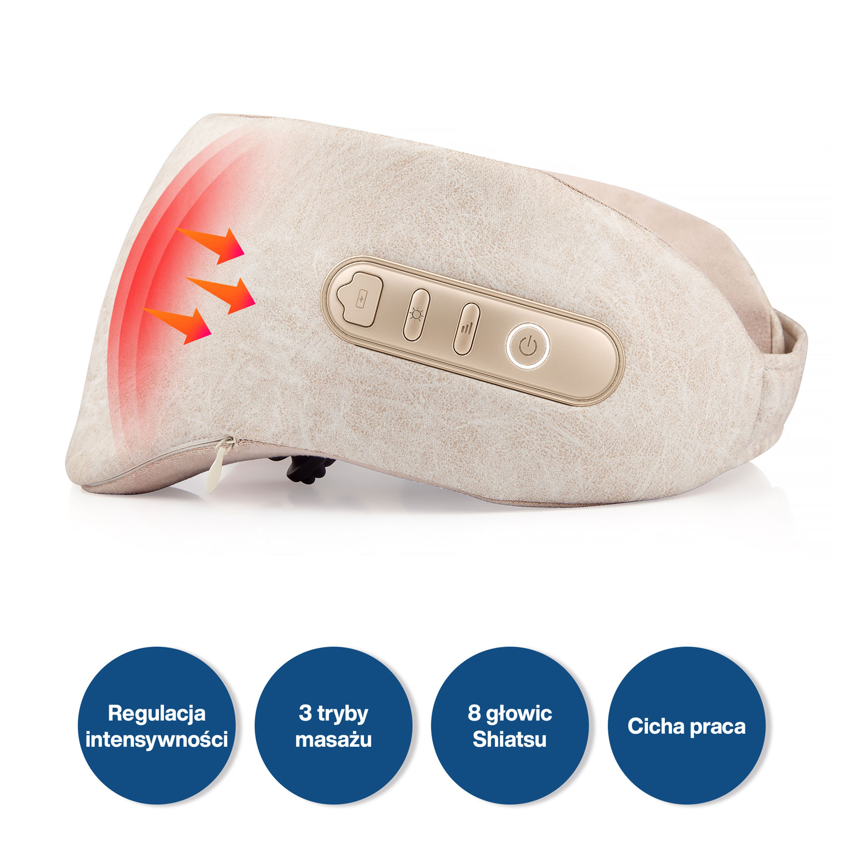 Luksusowy kołnierz masujący Medivon Calm - obrazek 4