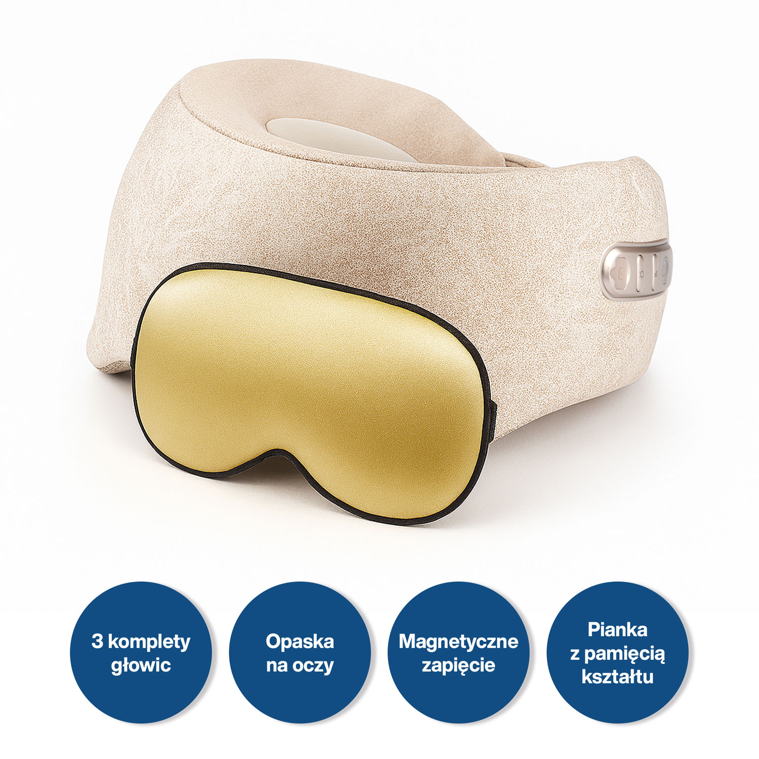 Luksusowy kołnierz masujący Medivon Calm - obrazek 5