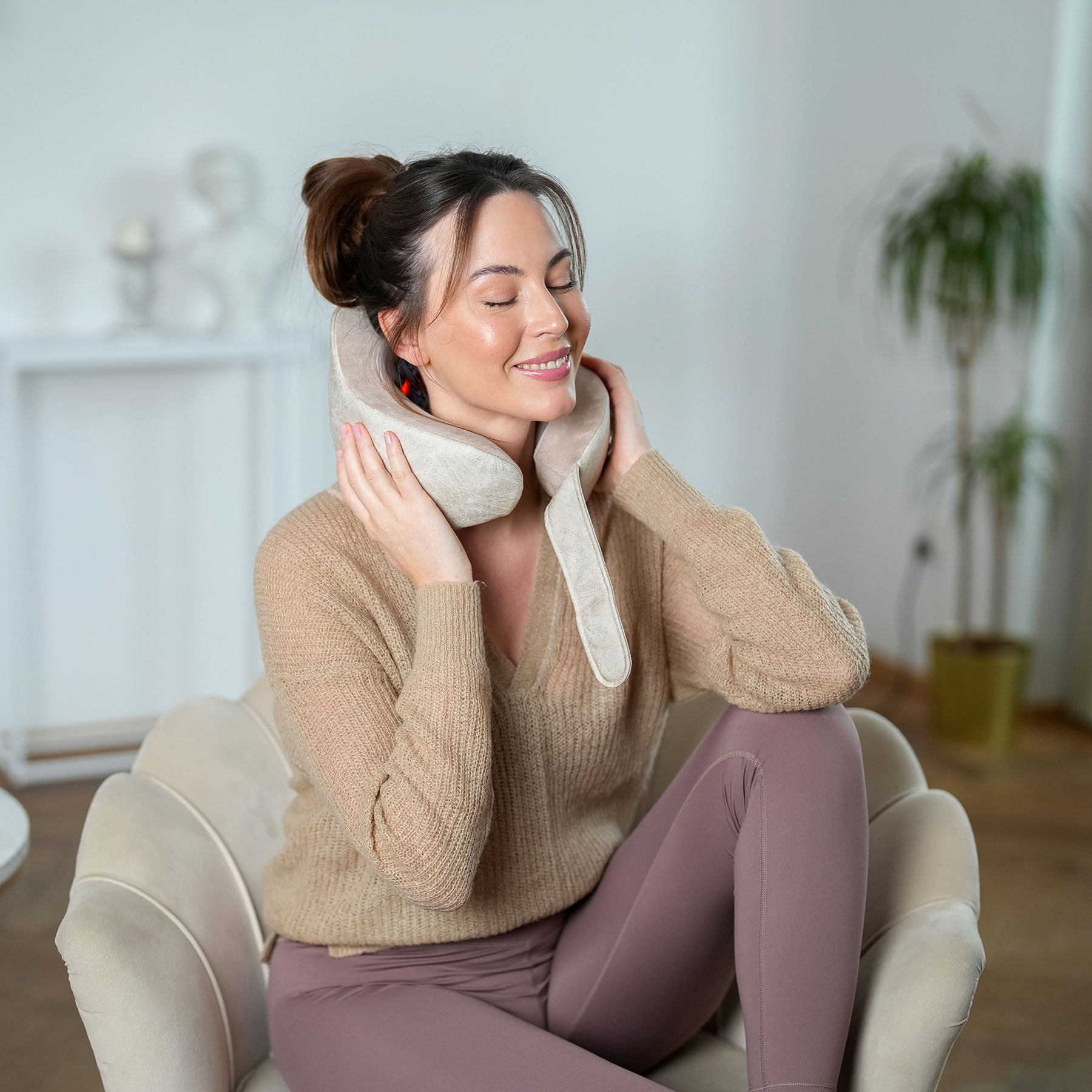 Luksusowy kołnierz masujący Medivon Calm - obrazek 8