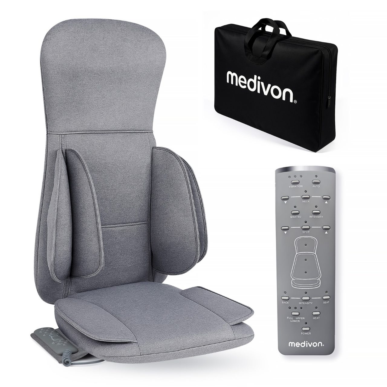 Powietrzna mata masująca do pleców i pośladków Medivon Aurora