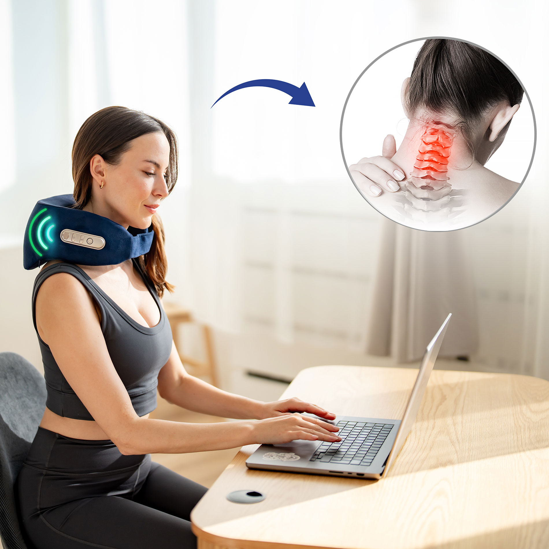 Kołnierz masujący Medivon Cerv - obrazek 7