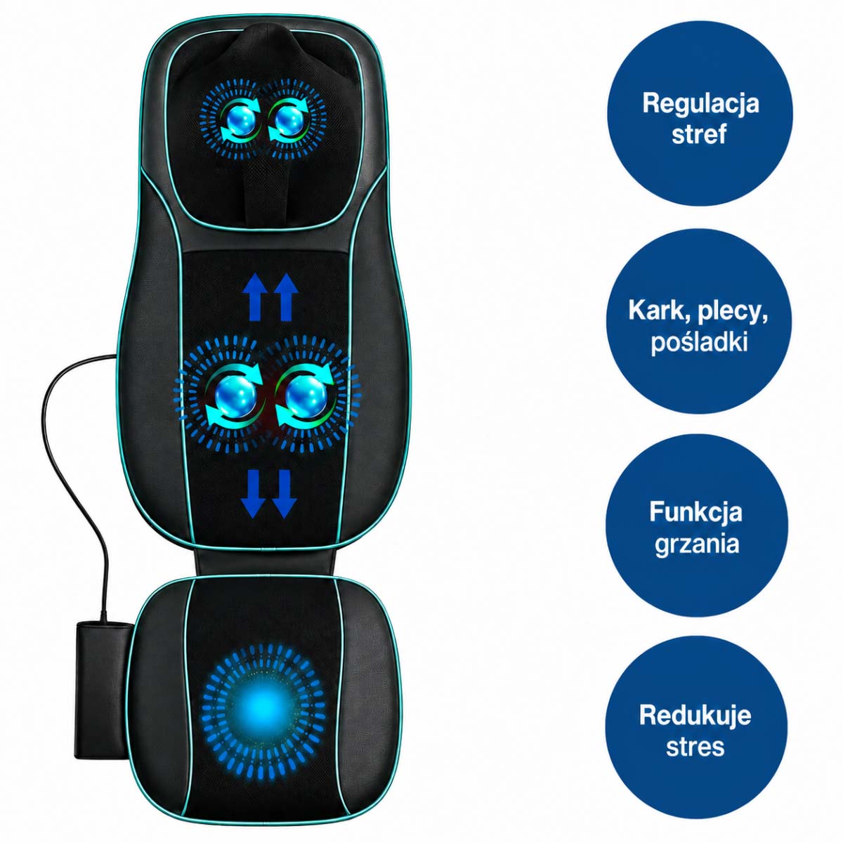 Mata masująca Shiatsu Medivon Cosy Therm - obrazek 2
