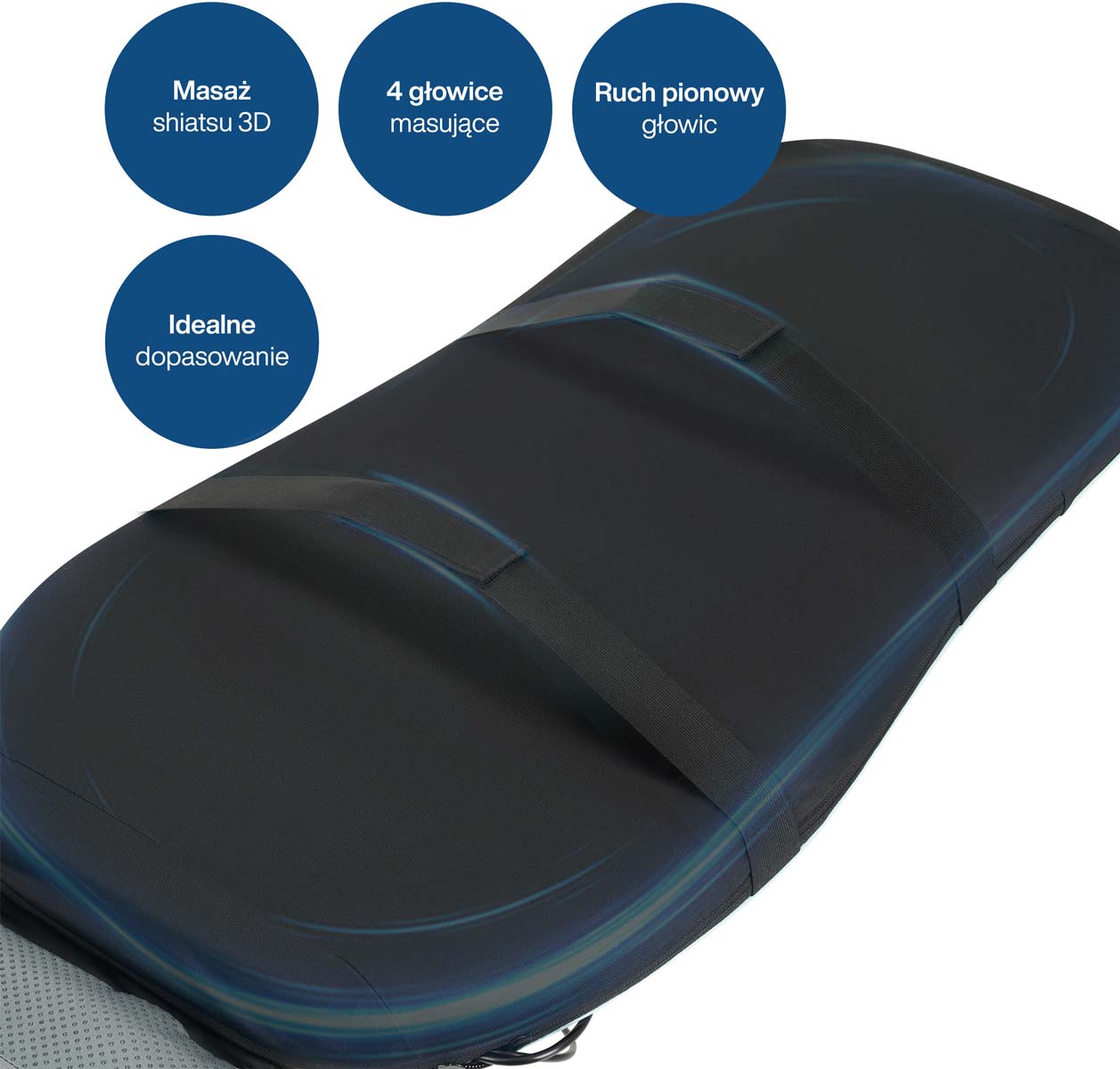 Mata masująca Shiatsu Medivon Cosy Therm - obrazek 4