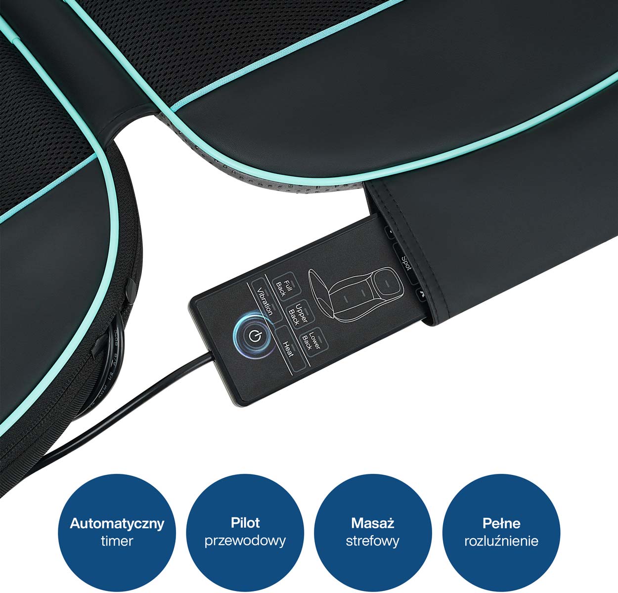 Mata masująca Shiatsu Medivon Cosy Therm - obrazek 5