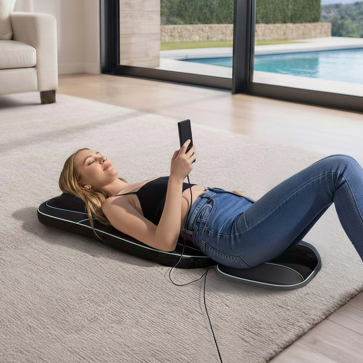 Mata masująca Shiatsu Medivon Cosy Therm - obrazek 9