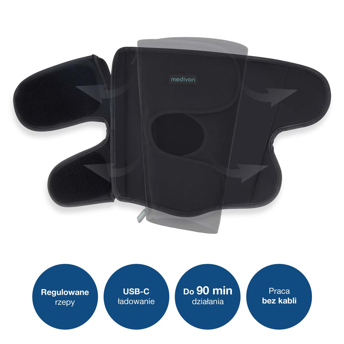 Masażer MEDIVON Flowgo Duo - obrazek 4