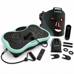 Zestaw 2w1 Maska LED Medivon Lumi i platforma wibracyjna Medivon Oxyga