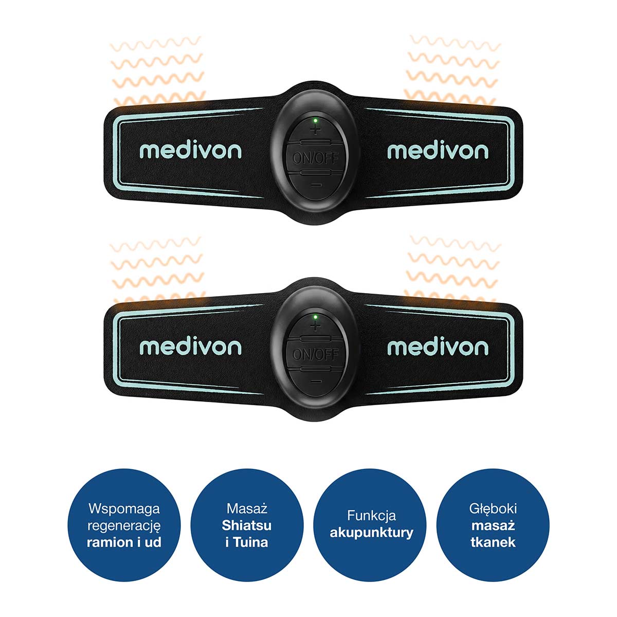 Elektrostymulator mięśni EMS Medivon Body Pulse Go - obrazek 3
