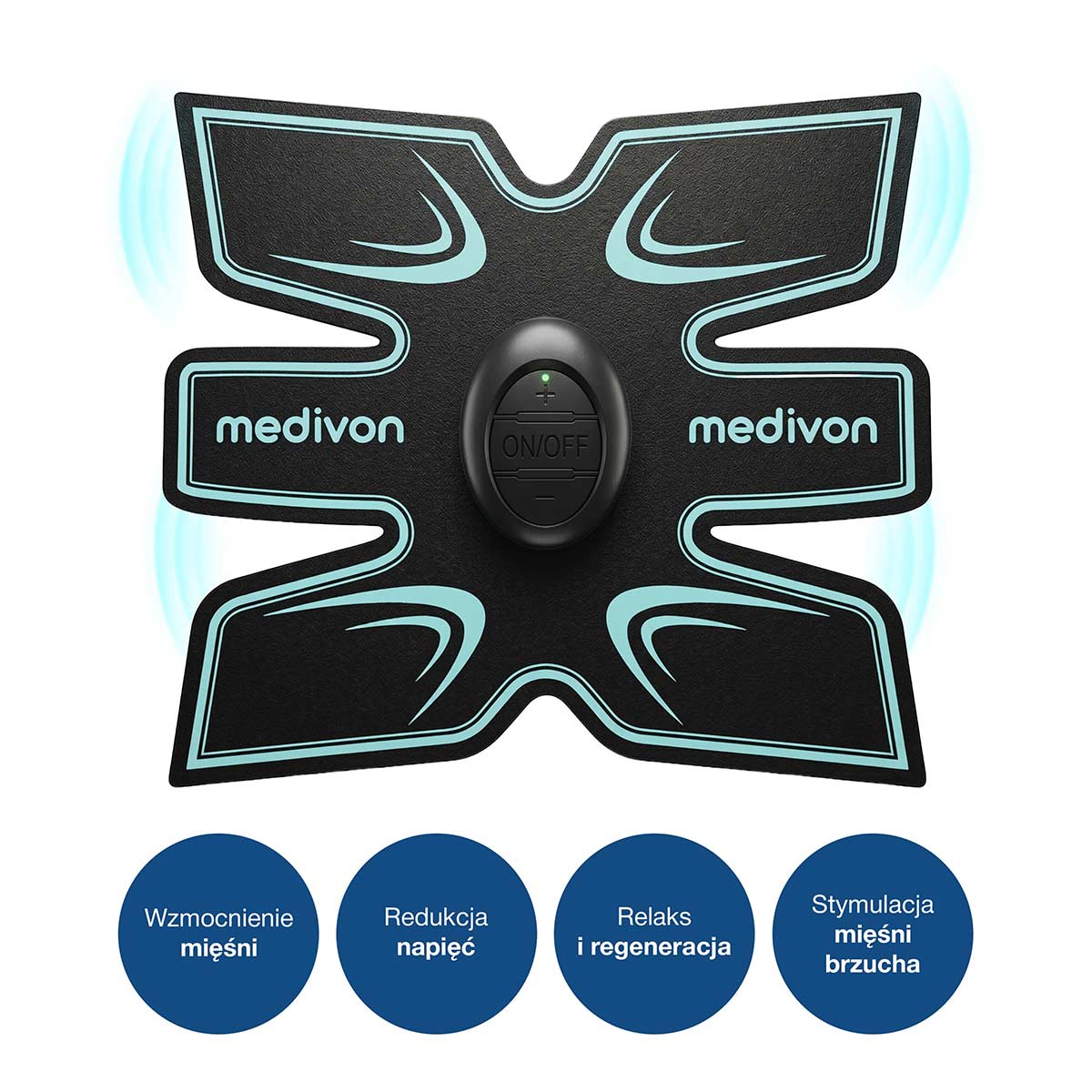 Elektrostymulator mięśni EMS Medivon Body Pulse Go - obrazek 4